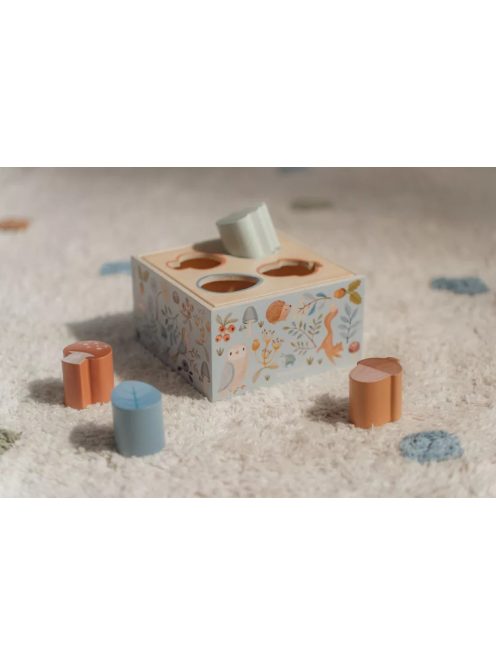 Little Dutch formabedobó kocka - Forest Friends