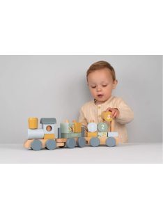 Little Dutch vonat építőelemekkel - Forest Friends