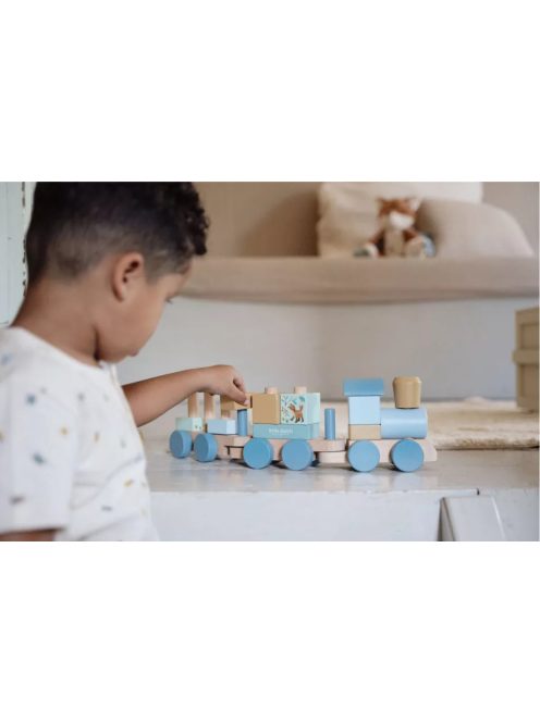 Little Dutch vonat építőelemekkel - Forest Friends