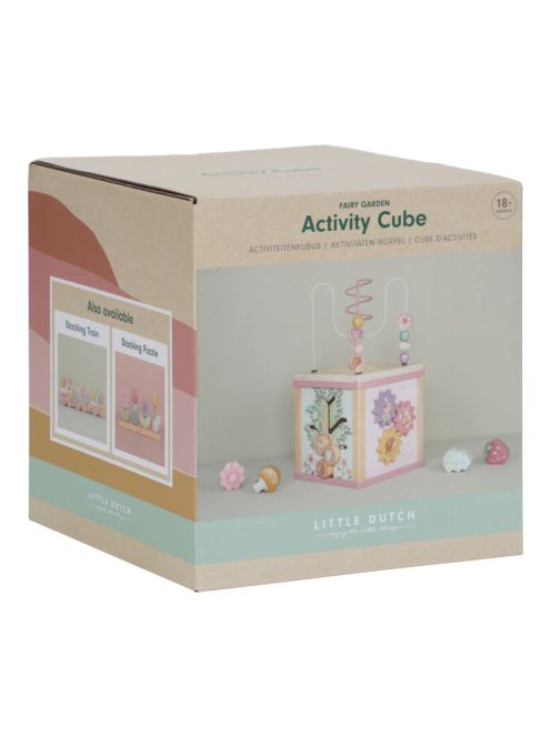 Little Dutch készségfejlesztő kocka - Fairy Garden