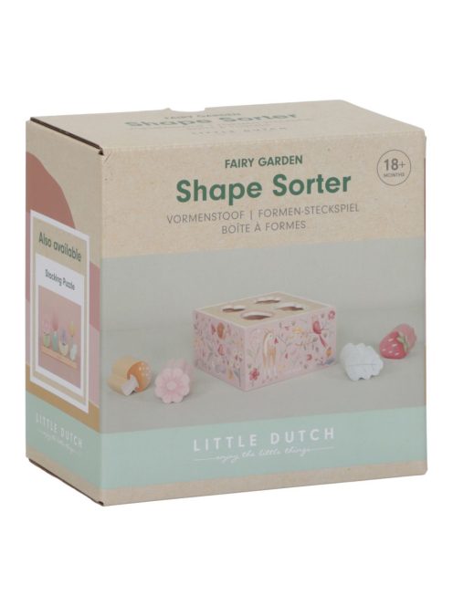 Little Dutch formabedobó kocka - Fairy Garden