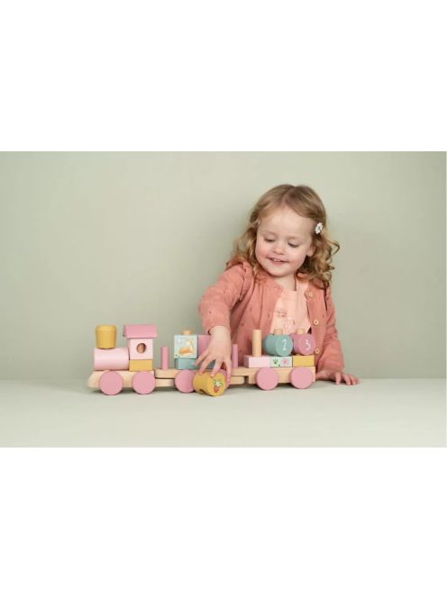 Little Dutch vonat építőelemekkel - Fairy Garden