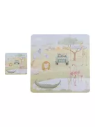 Little Dutch 6 az 1-ben puzzle- Safari Friends