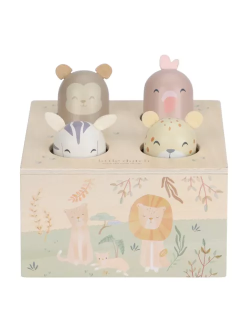 Little Dutch pop-up játék - Safari Friends