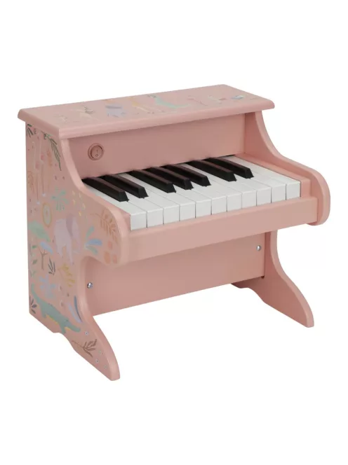 Little Dutch elektronikus zongora pink - Safari Friends