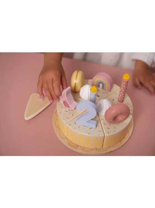 Little Dutch szülinapi torta - pink