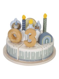 Little Dutch szülinapi torta - kék