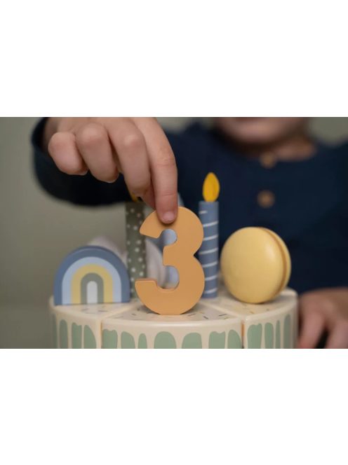 Little Dutch szülinapi torta - kék