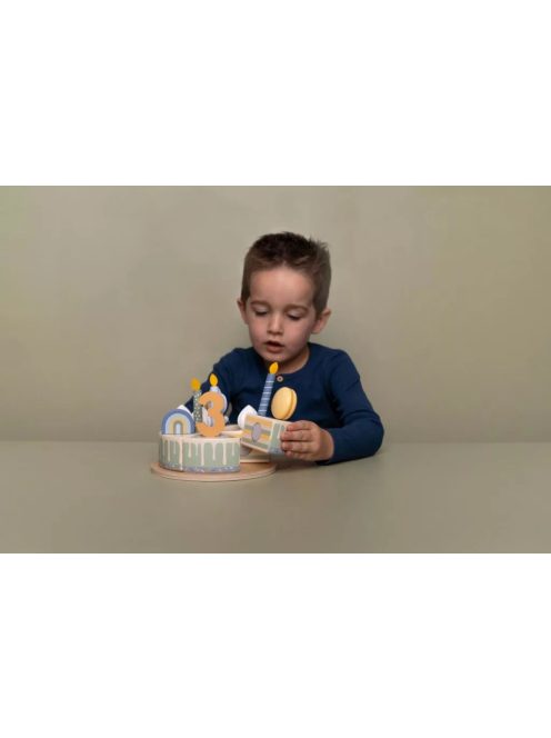 Little Dutch szülinapi torta - kék