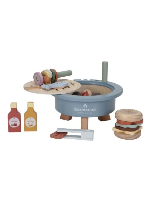 Little Dutch fajáték barbecue szett