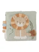 Little Dutch textil babakönyv nagy - Safari Friends