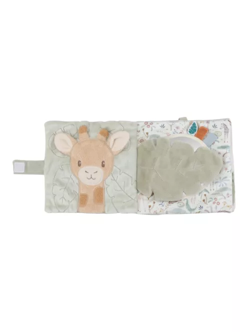 Little Dutch textil babakönyv nagy - Safari Friends