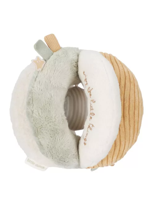 Little Dutch készségfejlesztő plüss labda - Newborn Naturals