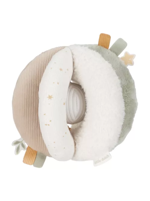 Little Dutch készségfejlesztő plüss labda - Newborn Naturals