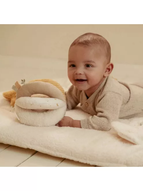 Little Dutch készségfejlesztő plüss labda - Newborn Naturals