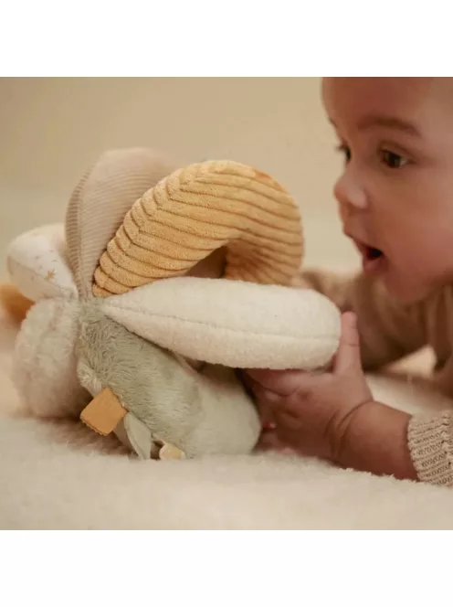 Little Dutch készségfejlesztő plüss labda - Newborn Naturals