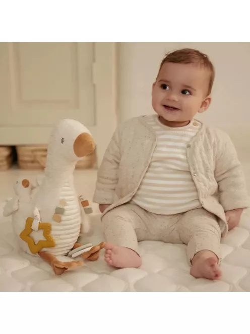 Little Dutch activity plüss gúnár - Newborn Naturals