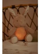 Little Dutch Alvást segítő zenélő nyuszi éjjeli fénnyel - Newborn Naturals