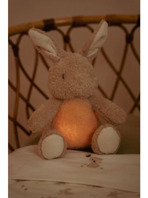 Little Dutch Alvást segítő zenélő nyuszi éjjeli fénnyel - Newborn Naturals