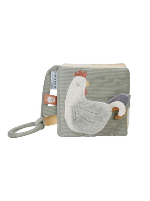 Little Dutch textil babakönyv kicsi - Little Farm