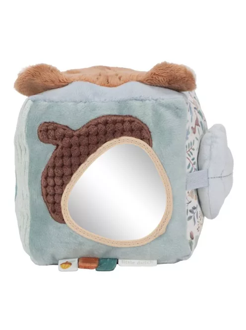 Little Dutch készségfejlesztő plüss kocka - Forest Friends