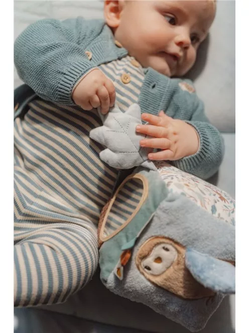 Little Dutch készségfejlesztő plüss kocka - Forest Friends