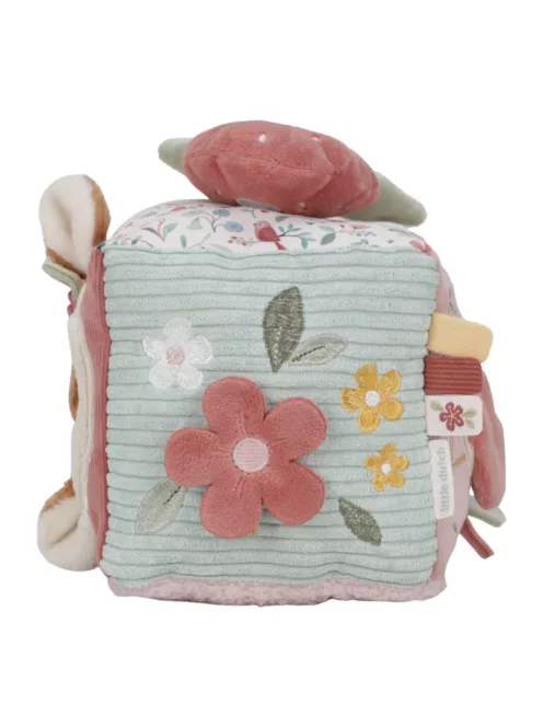 Little Dutch készségfejlesztő plüss kocka - Fairy Garden