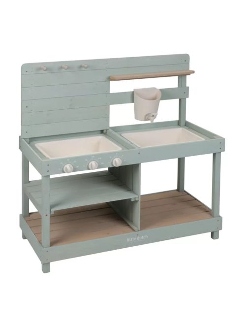 Little Dutch fa kerti gyerek konyha