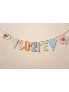 Little Dutch zsinór felfűzhető textil betűkhöz