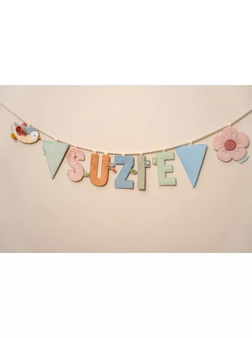 Little Dutch zsinór felfűzhető textil betűkhöz