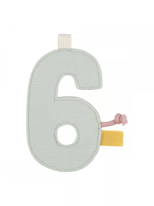 Little Dutch felfűzhető textil szám - 6