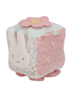   Little Dutch Miffy készségfejlesztő plüss kocka - Lucky Blossom