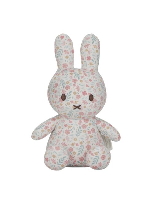 Little Dutch Miffy nyuszi 20 cm teljes felületén mintás - Lucky Blossom