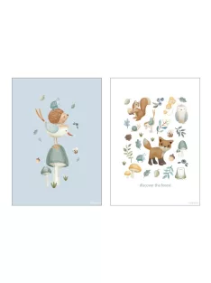 Little Dutch kétoldalas poszter - Forest Wonders