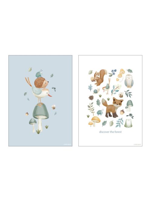 Little Dutch kétoldalas poszter - Forest Wonders