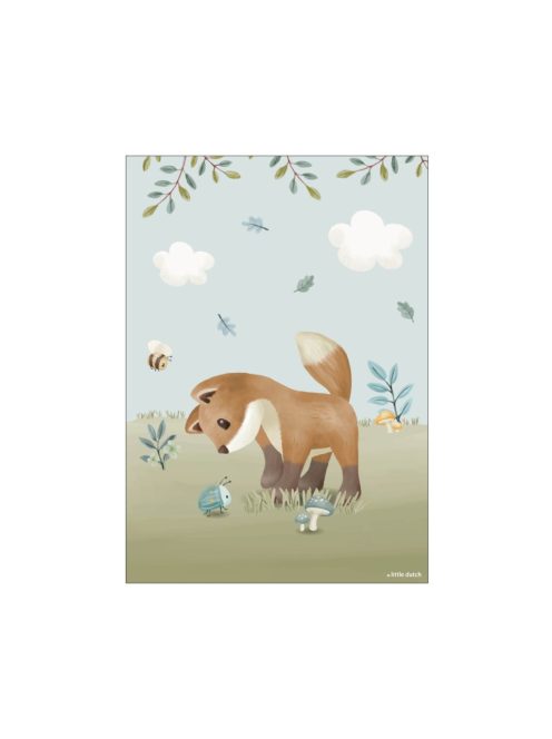 Little Dutch két oldalas poszter Forest Friends