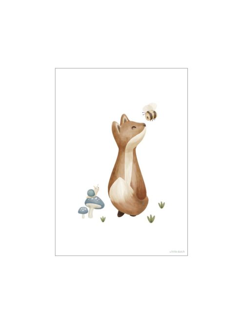 Little Dutch kétoldalas poszter - Forest Friends
