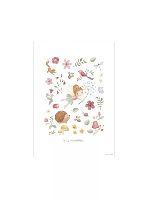 Little Dutch kétoldalas poszter - Fairy Wonders