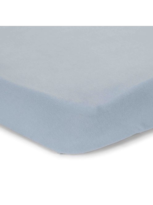 Little Dutch gumis lepedő 70x140/150 cm - Pure Denim Blue