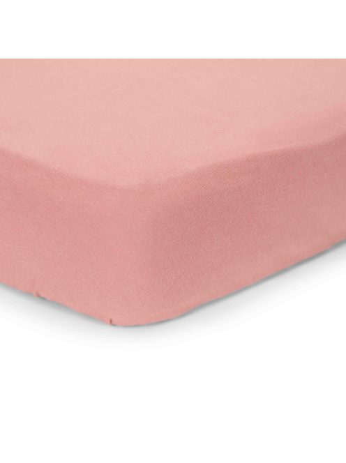 Little Dutch gumis lepedő 70x140/150 cm - Pure Pink Blush