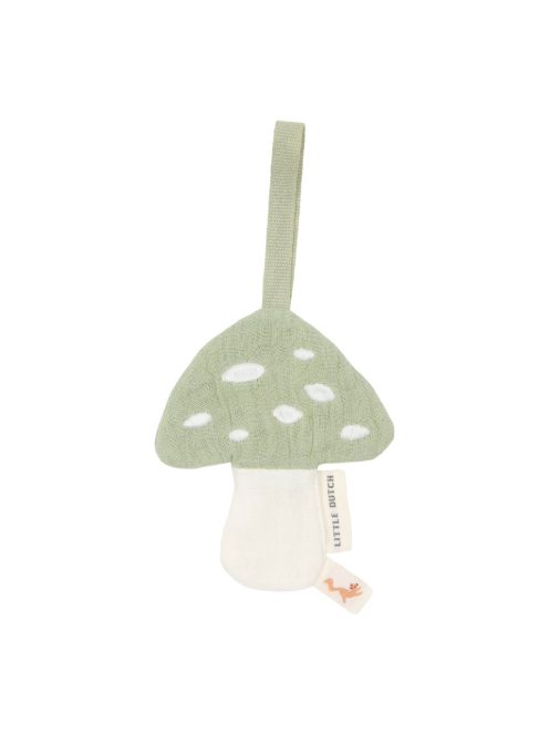 Little Dutch muszlin cumikendő - gomba
