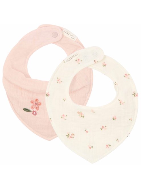 Little Dutch muszlin nyálkendő 2 db - Fairy Blossom & Blossom