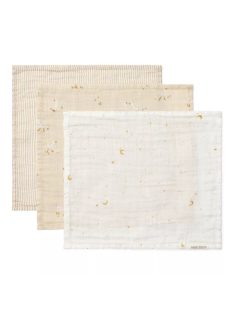 Little Dutch Muszlin arctörlő kendő 3 db - Little Goose