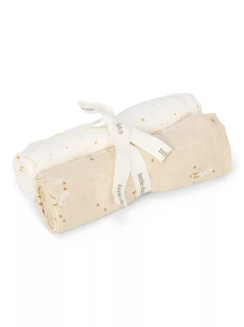 Little Dutch muszlin textilpelenka 70x70 - Little Goose