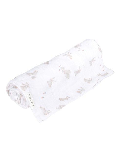 Little Dutch muszlin textilpelenka 120x120 cm - Baby Bunny