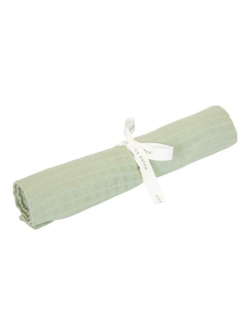 Little Dutch muszlin textilpelenka 120x120 cm - Pure Sage