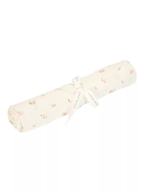 Little Dutch muszlin textilpelenka 120x120 cm - Fairy Blossom