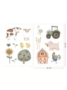 Little Dutch Falmatrica szett - Little Farm (3 ív)