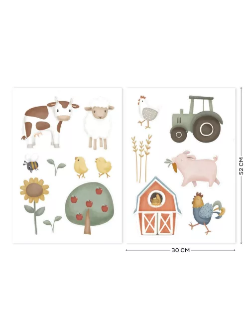 Little Dutch Falmatrica szett - Little Farm (3 ív)
