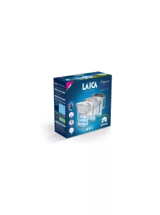   Laica Prime Line Elegance Ivory fehér vízszűrő kancsó elektronikus kijelzővel